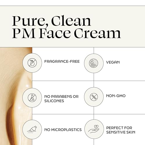 Night Cream Intense - Overnight Face Cream with 5-ALA, Resveratrol, Ceramides, Peptides - Anti-Aging Facial Moisturizer for Fine Lines, Wrinkles, Skin Barrier - German Made - 1.7 Fl Oz