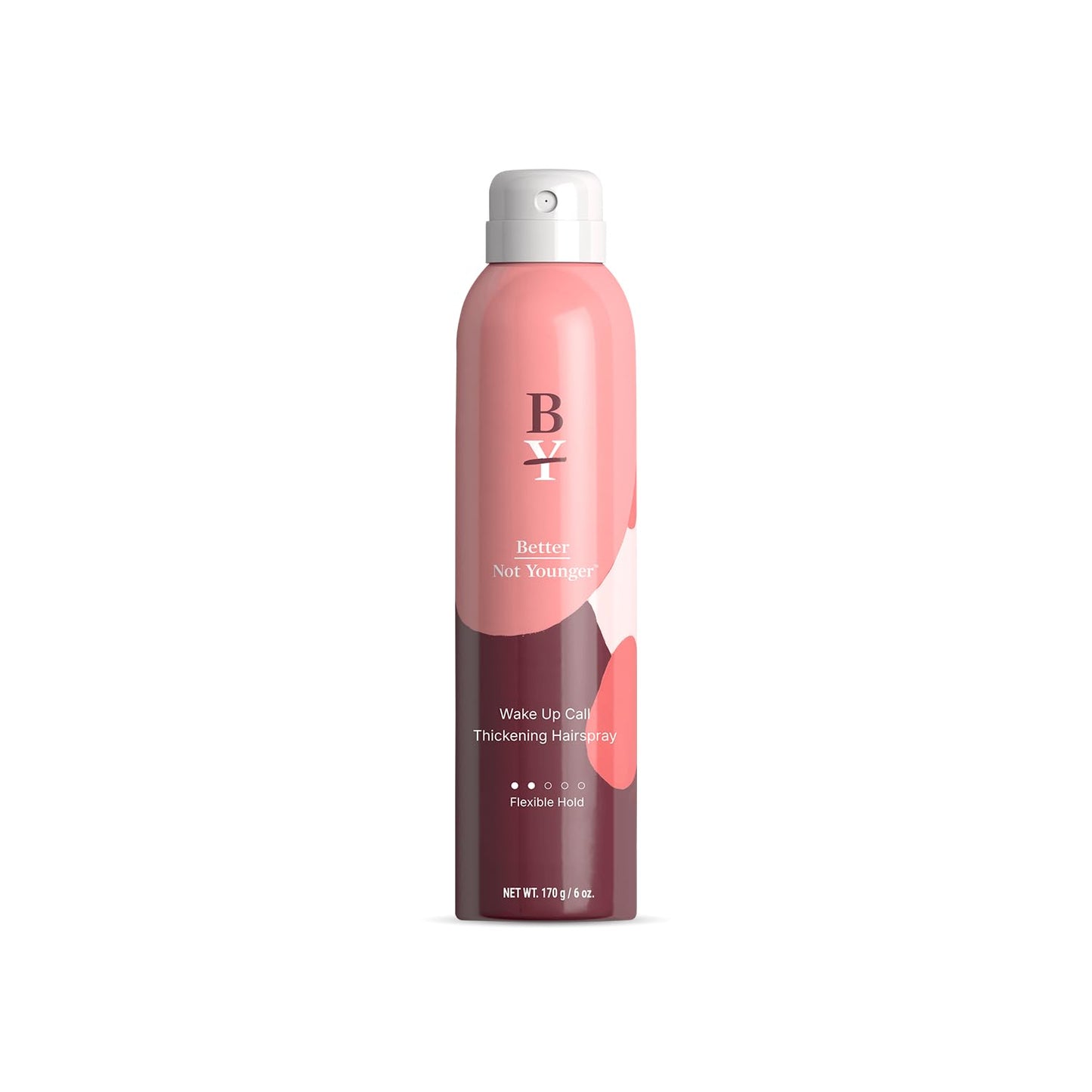 Better Not Younger Hair Thickening Hairspray - Volumizing Biotin & Bamboo Formula for Women 40+ - 6 oz