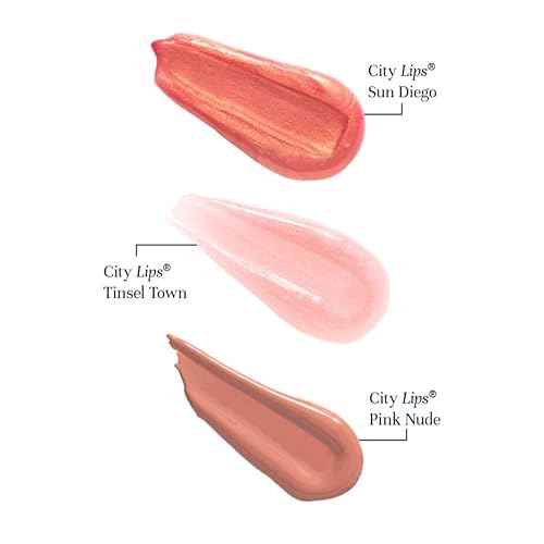 City Beauty City Lips Plumping Lip Gloss - High-Shine Gloss for Fuller, Younger-Looking Lips | Hydrating & Smoothing Lip Treatment Hyaluronic Acid