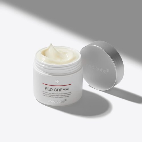 Medicube Red Cream 2.0 - Soothing BHA & Niacinamide Formula for Trouble-Prone Skin | 1.69 fl. oz.