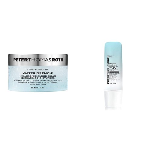 Peter Thomas Roth Water Drench Hyaluronic Cloud Cream - Hydrating Moisturizer with SPF 45