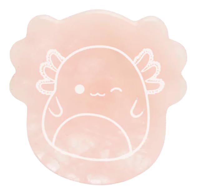 TONYMOLY Gua Sha Facial Massage Tool - Archie Axolotl Rose Quartz for Sculpting & Lymphatic Drainage | K-Beauty Gift