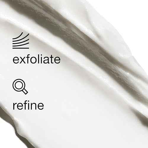 Clinique 7 Day Daily Gentle Face Exfoliator Lightweight Scrub Cream For All Skin Types | Mild Face Scrub With Silica | Exfoliating + Refining