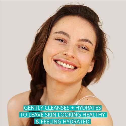 Aveeno Calm + Restore Facial Cleanser for Sensitive Skin, Hydrating Gentle Milky Face Cleanser with Nourishing Oat and Feverfew, Hypoallergenic Formula, Fragrance Free, 7.8 fl oz