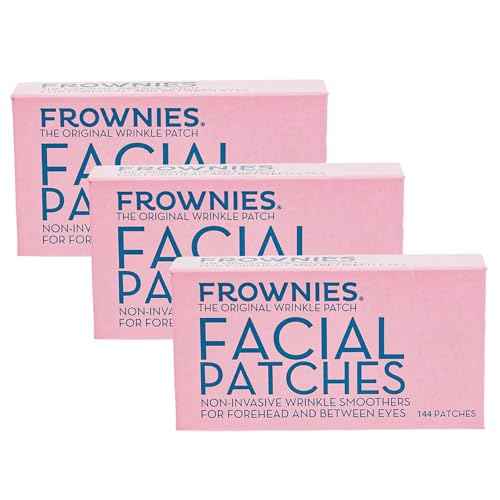 Frownies (FBE) Forehead & Between Eyes, 144 Patches (3) pack
