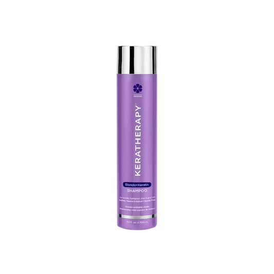 KERATHERAPY Violet Toning Shampoo - Keratin Infused for Blonde, Silver & Highlighted Hair | 10.1 fl. oz.