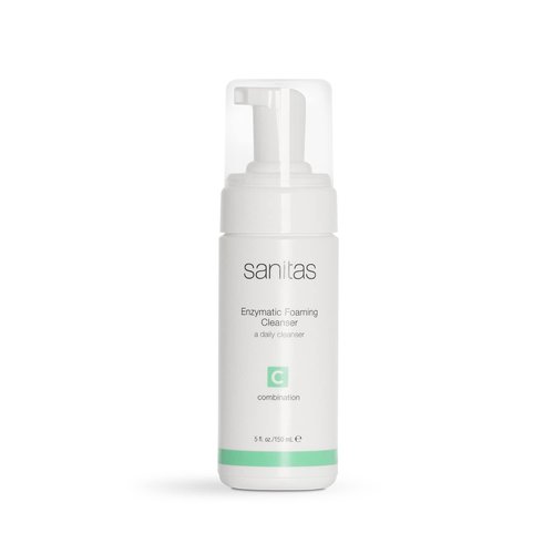 Sanitas Skincare Enzymatic Foaming Cleanser - Pore Refining with Fruit Enzymes | 5 Ounces