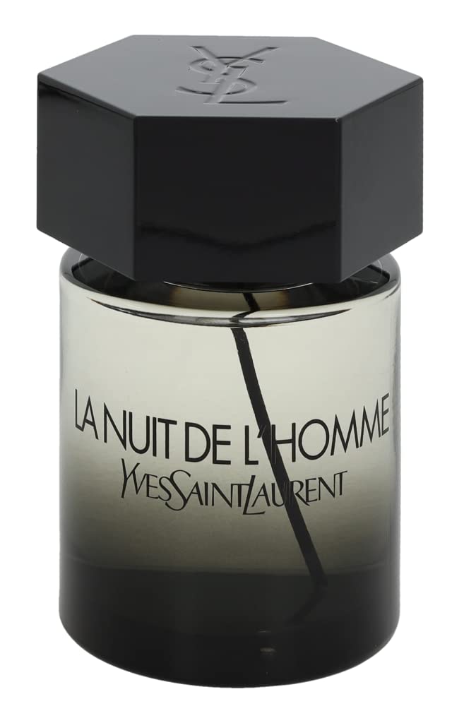 Yves Saint Laurent La Nuit De L'Homme EDT Spray for Men - 3.3 oz | Captivating & Elegant Fragrance