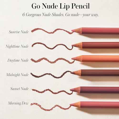 RMS Beauty Go Nude Lip Pencil ? Creamy Long-Lasting Lip Liner for Great Definition | Natural Matte Finish | Nourishing, Hydrating Formula | One Size