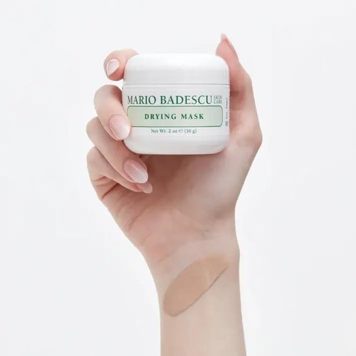 Mario Badescu Drying Mask for All Skin Types - Clarifying Mask that Eliminates Oil - Formulated with Sulfur & Zinc Oxide, 2 Ounce (Pack of 1)