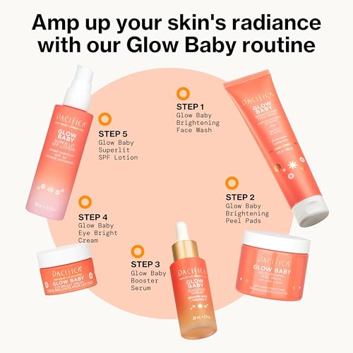 Pacifica Dreamlit Illuminating Facial Lotion – Vitamin C & Niacinamide Brightening Moisturizer for Radiant Glow - Natural Dewy Finish Hydrates & Minimizes Pores - Lightweight Daily Face Cream, Vegan