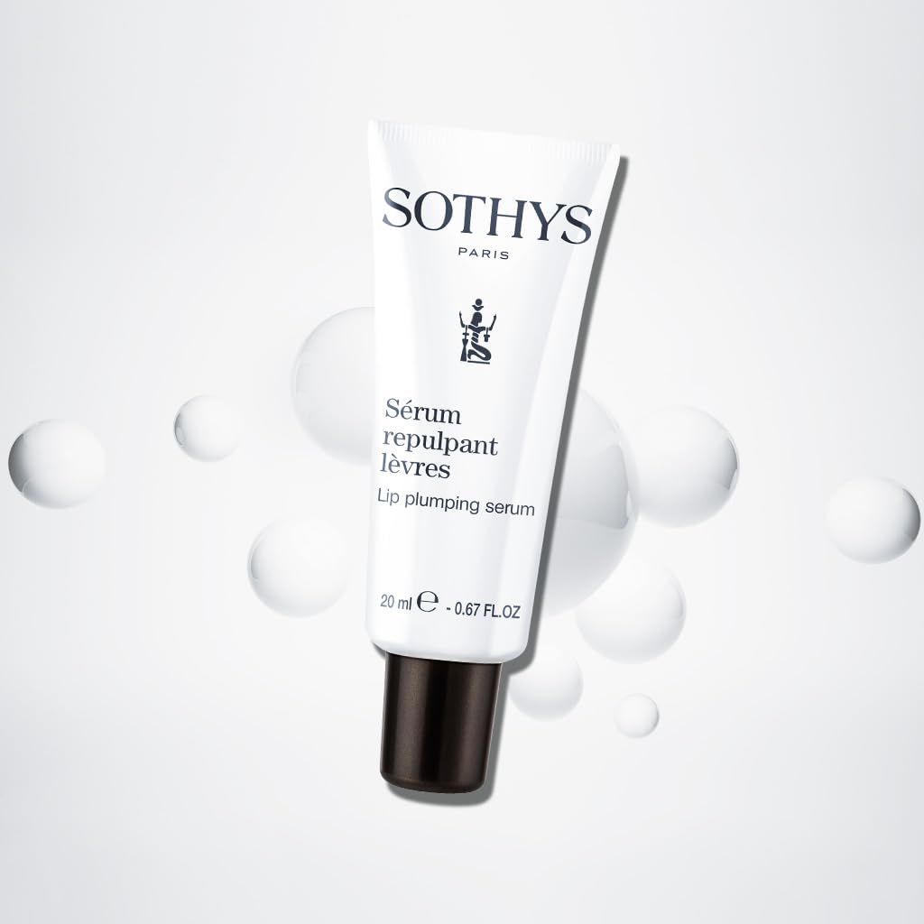 SOTHYS Lip Plumping Serum - Hyaluronic Acid & Kombucha Extract for Hydrated, Youthful Lips | Fragrance-Free