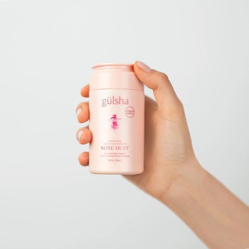 Gülsha Rose Exfoliating Face Scrub - Gentle Daily Cleanser with Natural Rose Oil | 1.5 Fl Oz for Soft, Smooth Skin