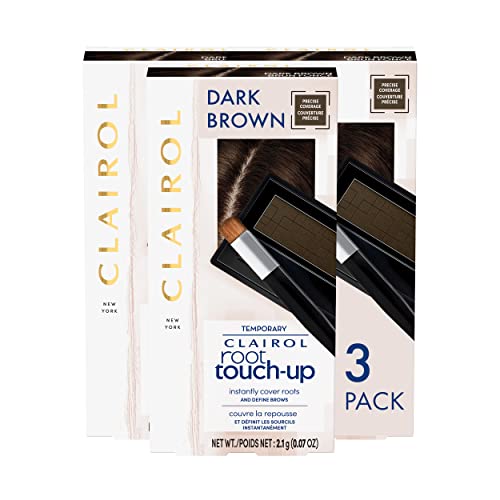 Clairol Root Touch-Up Temporary Concealing Powder, Black Hair Color, Pack of 1 - Packaging May Vary