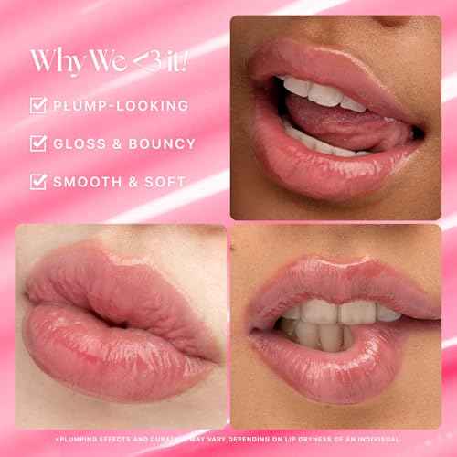 Nature Republic HONEY MELTING LIP PLUMPING (11 PINK) SOFT LIP STICK Tint & Plump Hydrating Gloss, Moisturizing balms, Volumizing formula & Sheer tint, Glowy Finish, korean make up, Stocking Stuffers