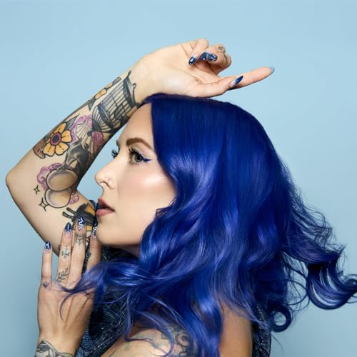 Arctic Fox Semi-Permanent Hair Dye, Vegan & Cruelty-Free, Conditioning, Ammonia-Free, Peroxide-Free, Vibrant Green Color, Space Cowgirl, Unisex, For Pre-Lightened Hair, 4 Fl Oz