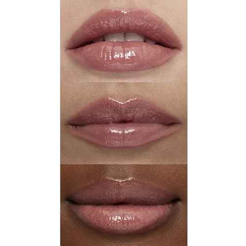 e.l.f. Sun Boss Gloss SPF 25, Pigmented Lip Gloss For A High-Shine Finish, Moisturizing & Conditioning Formula, Vegan & Cruelty-Free, Pink-Me Girl