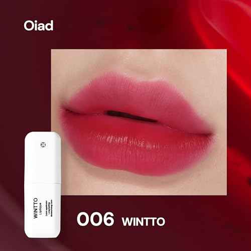 Liptique Korean Lip Stain Peel Off - 24 Hour Long Lasting Lip Tattoo, Waterproof & Transfer Proof, Nourishing & Hydrating Lip Tint for Women, Instant Plumping Lip Tints Peel Off (006 WINTTO)