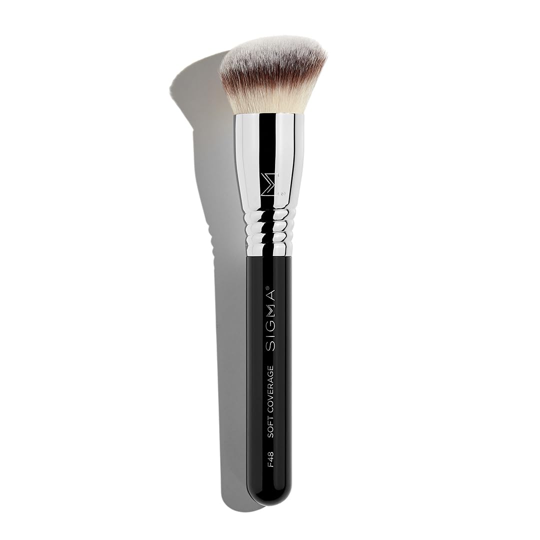Sigma Beauty F48 Soft Coverage Brush - Flawless Application for All Skin Types | Professional Quality