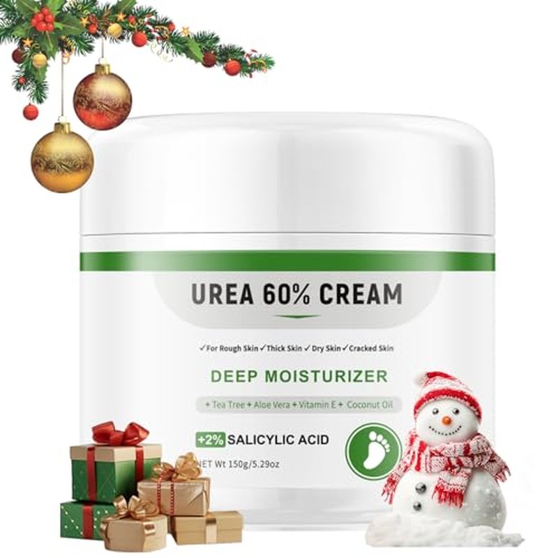 YAFUSIPE 60% Urea Cream Stick plus 2% Salicylic Acid,Foot Callus Remover - Urea Cream 60% for Feet Cracked Skin, Dry Cracked Feet & Hands Moisturizer, Foot Care Balm 1.4oz