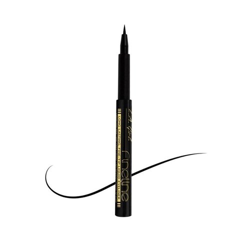 L.A. Girl Fineline Eyeliner - Precise Black Formula for Effortless Application | GLE721
