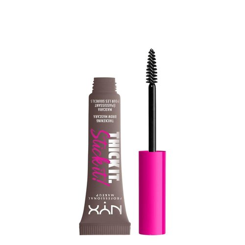 NYX Professional Makeup Thick It Stick It Brow Gel - Thickening Eyebrow Mascara in Cool Ash Brown