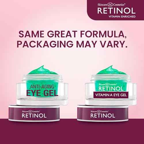 LIVAURA Retinol Vitamin A Eye Gel ? Anti-Wrinkle Treatment Minimizes Signs of Aging, Dark Circles Around Eyes ? Extra Boost of Retinol From Micro-Beads Restores Tone & Elasticity to Eye Area