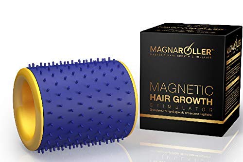 Magna Roller Scalp Massager for Hair Growth - Hair Loss Treatment for Men and Women with Thinning, Dry and Dull Hair - Increases Blood Flow to Scalp & Hair follicles for Thicker, Healthier Hair.