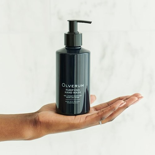 OLVERUM - Natural Purifying Hand Wash | Vegan Skin Care for Clean Hands (8.5 fl oz | 250 ml)