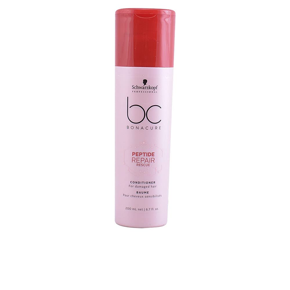 BC Bonacure Peptide Repair Rescue Conditioner - Nourishing Formula for Damaged Hair | 6.7 Ounce