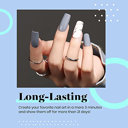 Beetles Sage Green Gel Polish - Misty Sage 15ML/0.51Fl Oz, Green Gel Nail Polish, Soak Off UV LED Lamp Pastel Nails Art, Long-Lasting Manicure Salon Home Easter Spring Day Nails