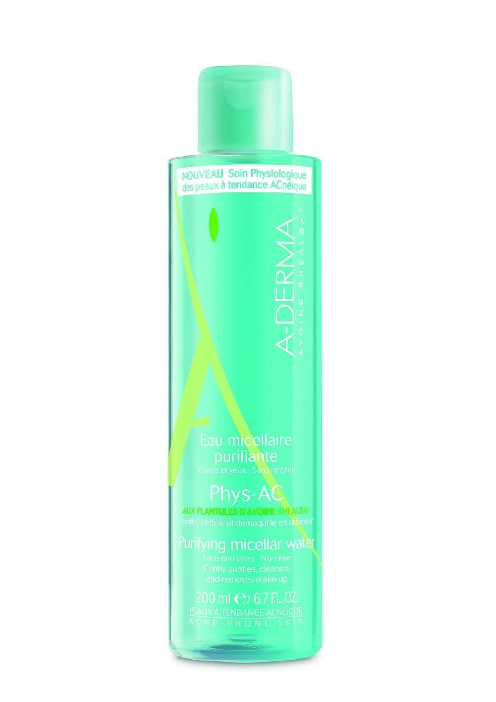 Aderma Phys-Ac Purifying Micellar Water - Gentle Cleansing for Acne-Prone Skin | 200ml