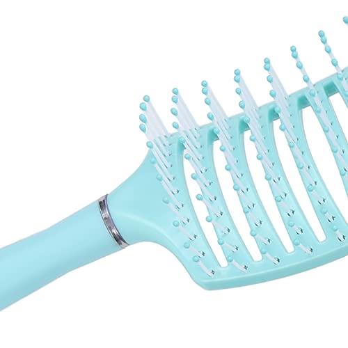 Vented Paddle Hair Brush, Styling Hair Brush, Detangling Hair Brush, Paddle Brush for Thick Straight Hair, Massage Hair Comb, Anti-static Hair Comb, Vented Hair Brush (blue)