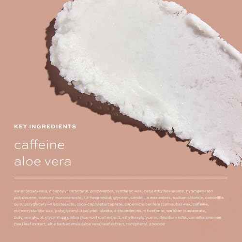 ITK Skincare Caffeine + Aloe Vera Under Eye Stick Balm - Moisturizer for Fine Lines and Wrinkles - Under Eye Treatment Soothes Redness and Hydrates, Brightens, and Soothes Puffy Eyes - 0.5 oz. Stick