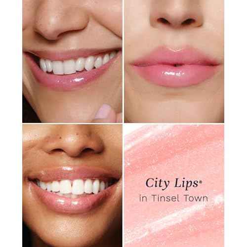City Beauty City Lips Plumping Lip Gloss - High-Shine Gloss for Fuller, Younger-Looking Lips | Hydrating & Smoothing Lip Treatment Hyaluronic Acid