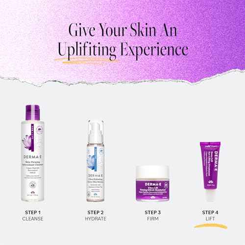 Derma E Stem Cell Lifting Eye Treatment ? Multi Action Firming and Tightening Under Eye and Upper Eyelid Cream - Hydrating and Revitalizing Moisturizer, 0.5oz