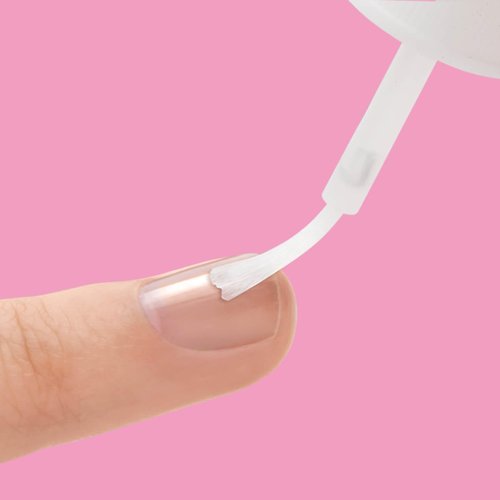 KISS Powerflex, Nail Glue for Press On Nails, Nail Bond, Includes 5g Brush-on Glue