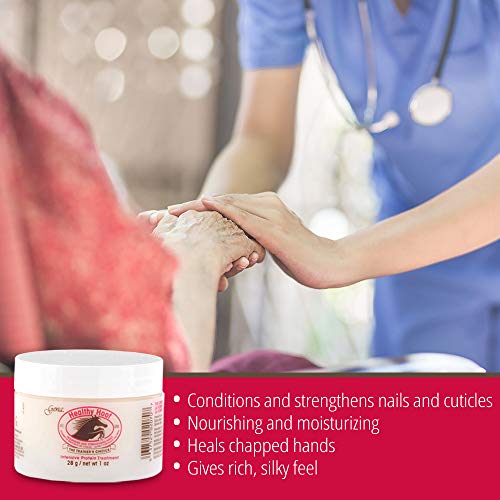 Gena Healthy Hard as Hoof Nail Strengthening Cream – Hard as Hoofs Nails Strengthener, Nail Growth & Conditioning for Split & Crack Nails, 1 oz