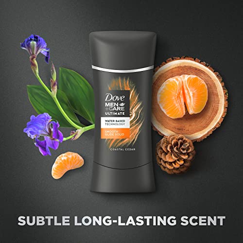 DOVE MEN + CARE Antiperspirant hydrating, water-based deodorant Coastal Cedar with our best non-irritant formula 2.6 oz 2 Count