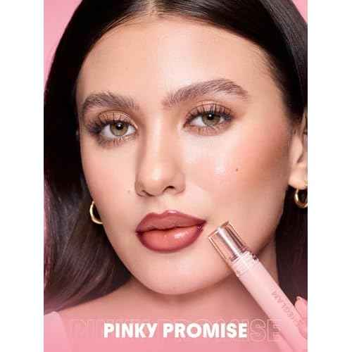 SHEGLAM Fall In Line Peel Off Lip Liner Stain Long Lasting Transfer-proof Nude Lip Tint-Pinky Promise