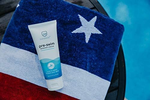 Exershield Pre-Swim Lotion - Skin Barrier Cream for Swimmers | Protects Against Dryness & Itchiness