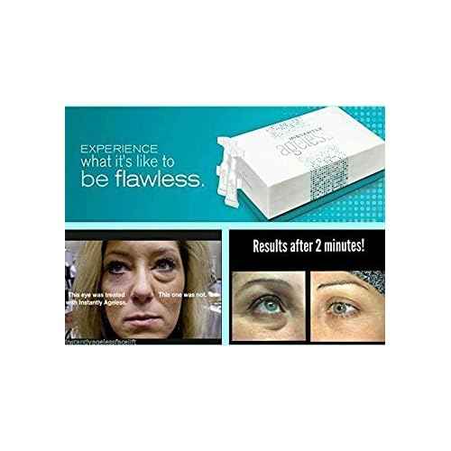 Instantly Ageless - Instant Face Lift Cream - Skin Care for Anti Aging face cream - Wrinkle Tightener - Instant Under Eye Bags Remover - Facelift 5 Vials