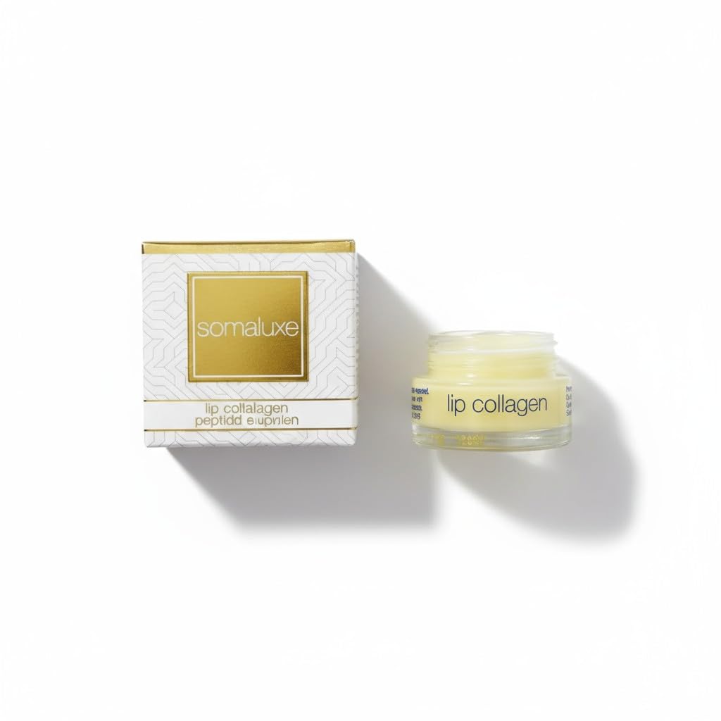 Somaluxe Lip Collagen - Peptide Complex for Youthful Lips | 0.25oz/7.4ml
