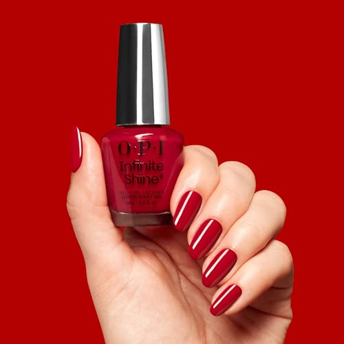 OPI Infinite Shine A Lil Suga & Spice | Sheer Bright Cool Purple Multicolor Blue & Pink Shimmer Long Wear Nail Polish | Good Enough to Treat Collection | Holiday 2025