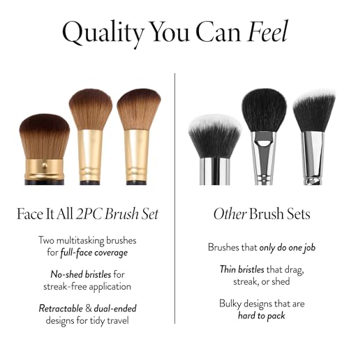 LAURA GELLER NEW YORK Cosmetic Professional Makeup Brushes - Cruelty-Free - Classic Bronzer Brush