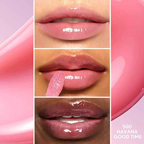 COVERGIRL Clean Fresh Yummy Lip Gloss, Sheer, Natural Scents, Vegan Formula - Havana Good Time