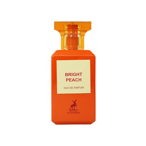 Maison Alhambra Bright Peach Eau De Parfum - 2.7 Oz | Invigorating Fruity Fragrance