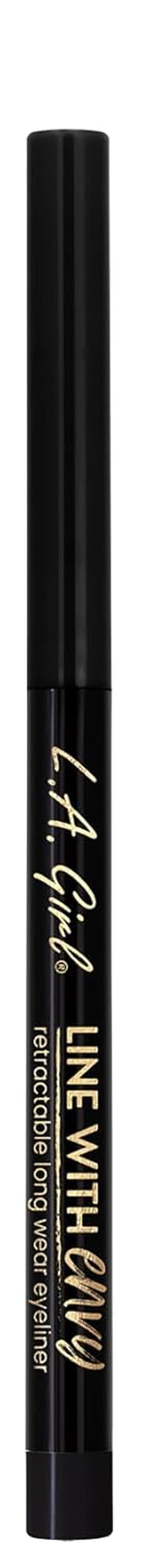 L.A. Girl Eyeliner - Line With Envy, Super Black GP51 | Long-Lasting Precision Formula