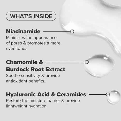 Paula's Choice SKIN BALANCING Pore-Reducing Face Toner with Niacinamide, for Oily Skin & Combination, Minimizes Large Pores, Controls Oil & Shine, Hydrates & Replenishes, Fragrance-Free