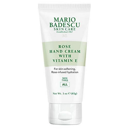 Mario Badescu Rose Hand Cream - Non-Greasy, Fast-Absorbing Formula for Dry Hands | 3 Oz